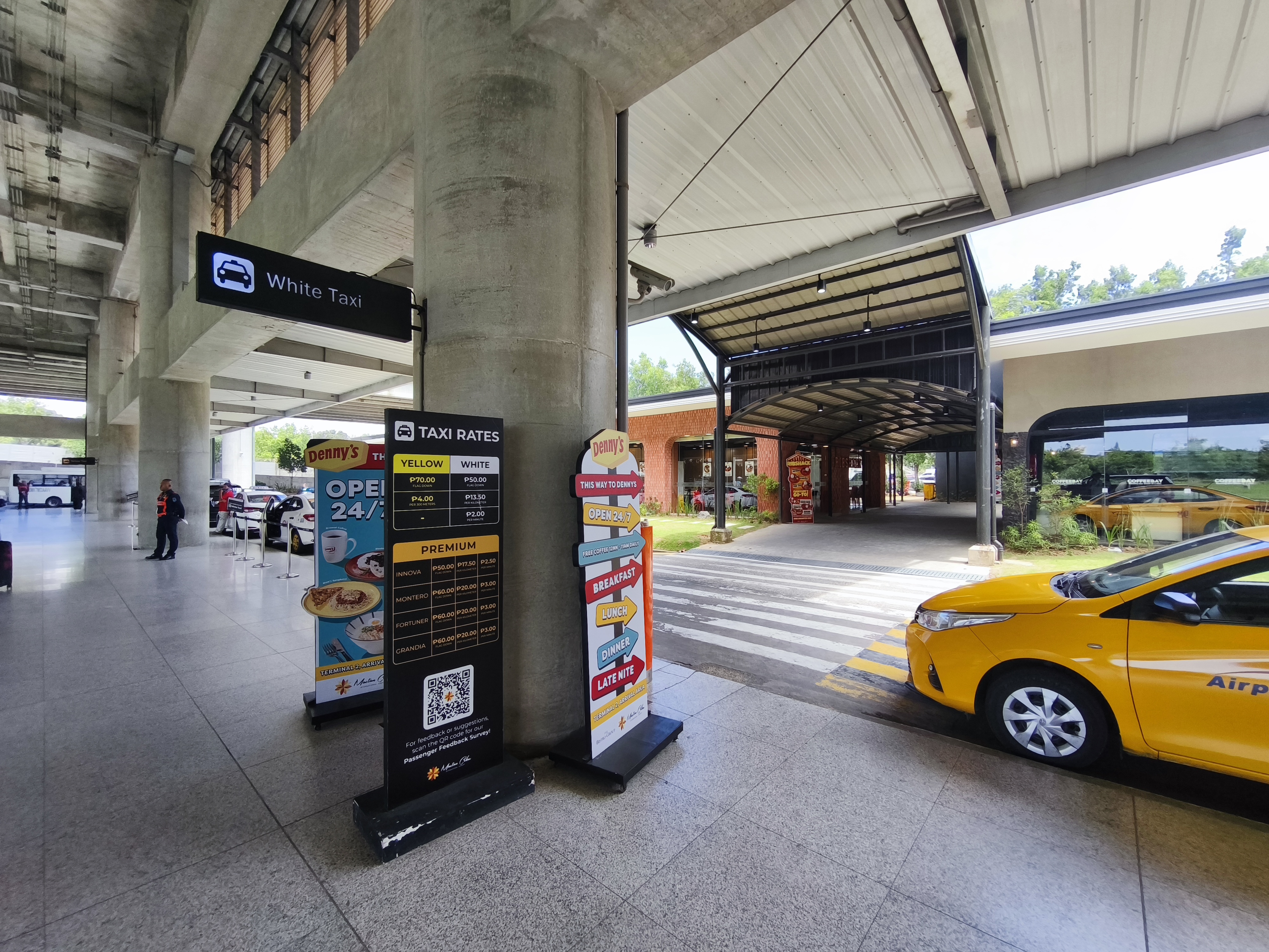 Airport Taxi Area